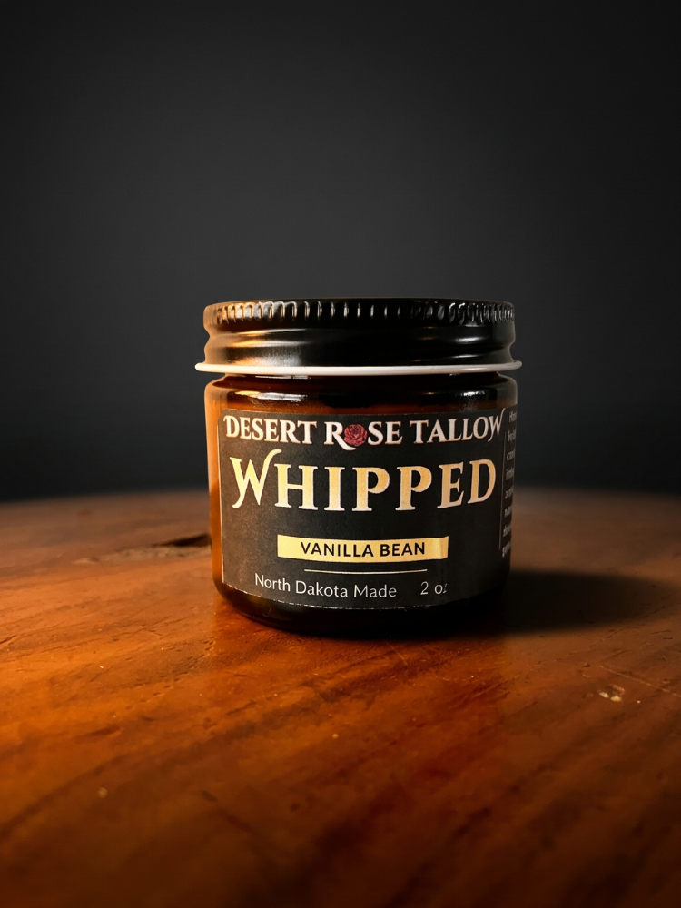 whipped tallow body butter