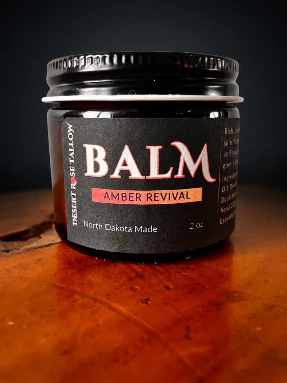 amber revival face balm